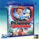   (限時特價50G-3D影片) 皮巴弟先生與薛曼的時光冒險 Mr. Peabody & Sherman (2013) 藍光BD-50G