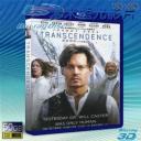   (特價50G-3D+2D影片) 全面進化 Transcendence (2014) 藍光50G